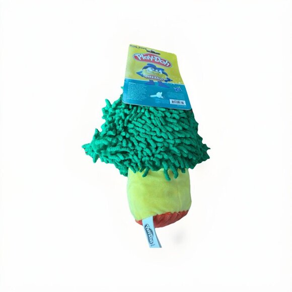 Hasbro Play-Doh Christmas Tree Dog Toy with Squeaky Plush Festive Pet Toy Green - Picture 9 of 9